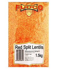 Fudco Lentils Red Split Masoor Dall 1.5kg