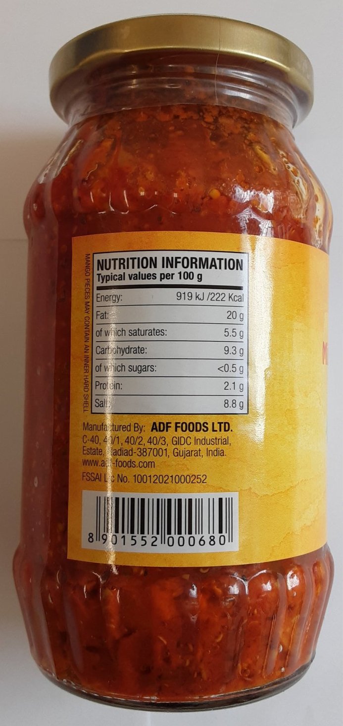 Ashoka Mixed Pickle 500g - Image 2