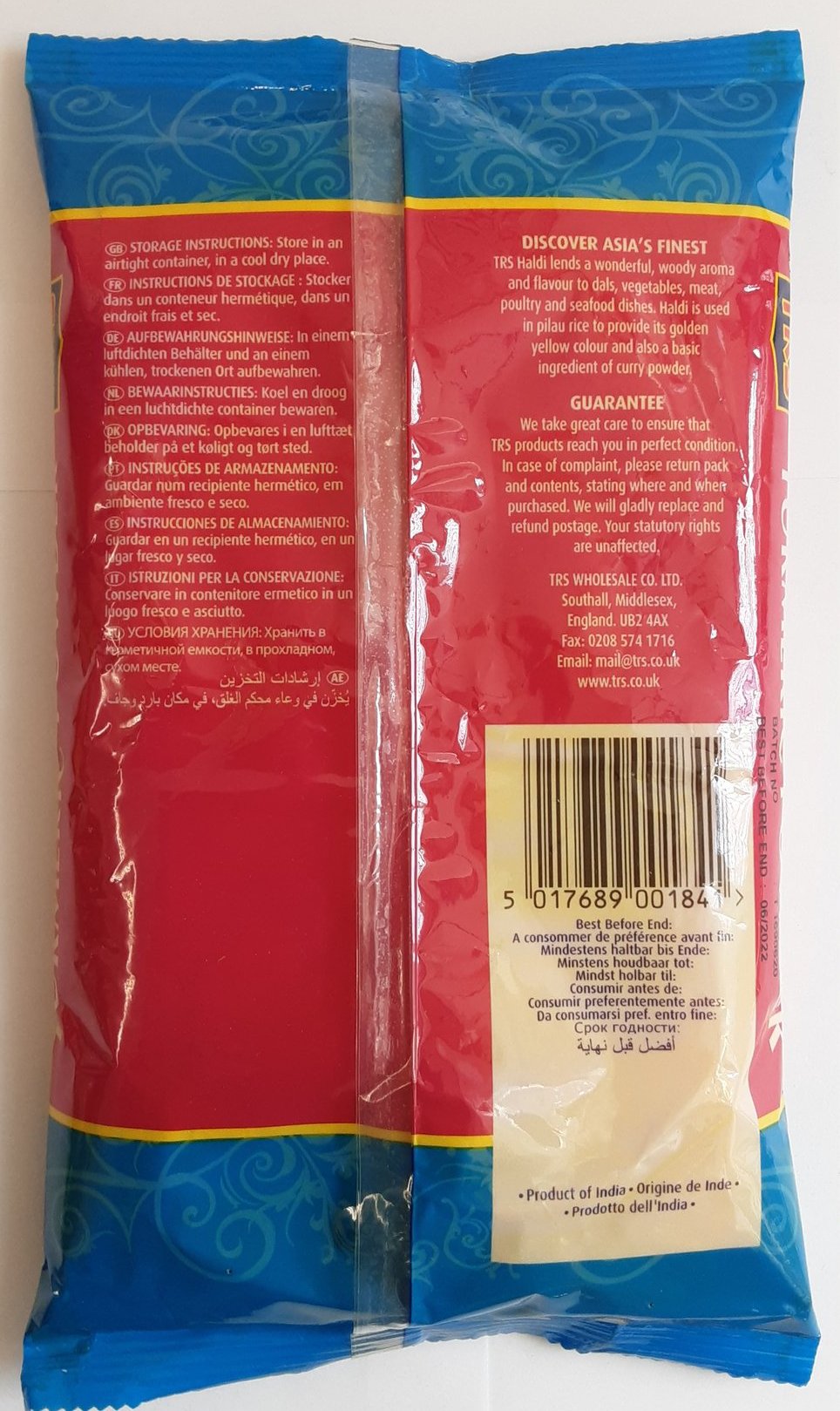 TRS Turmeric Powder Haldi 400g - Image 2