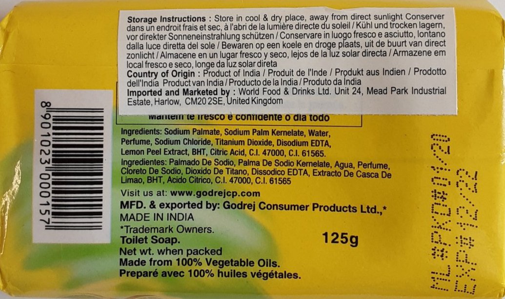 Cinthol Lime Fresh Soap 75g - Image 2