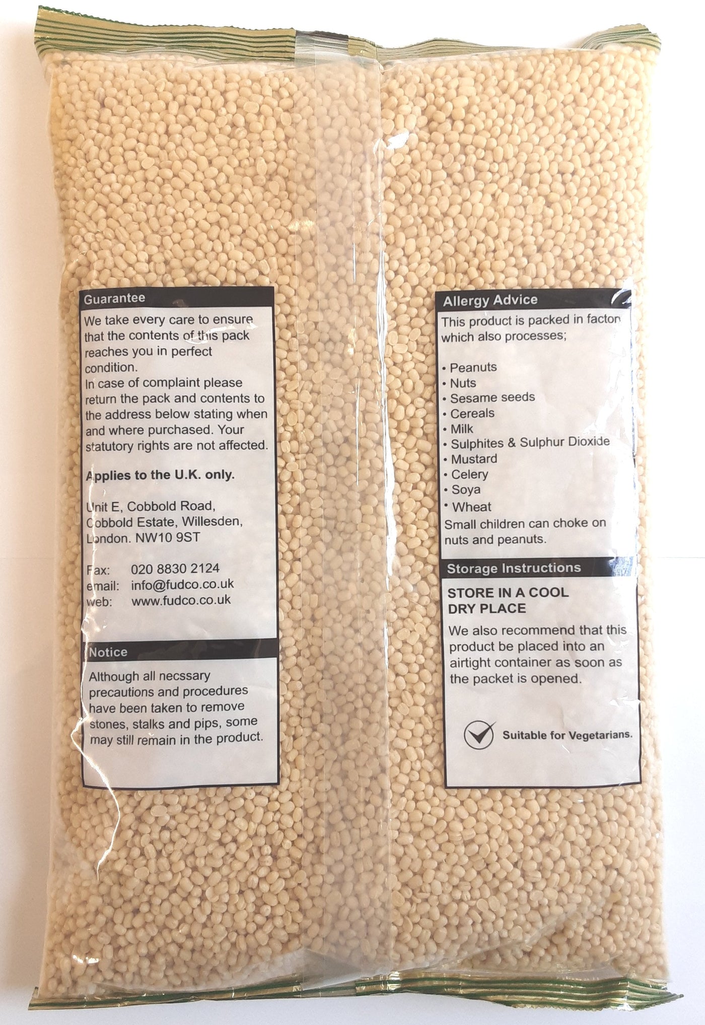 Fudco Whole Urad Gota 1.5kg - Image 2