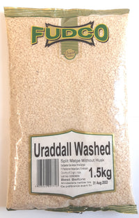Fudco Lentils Urad Dall Washed 1.5kg