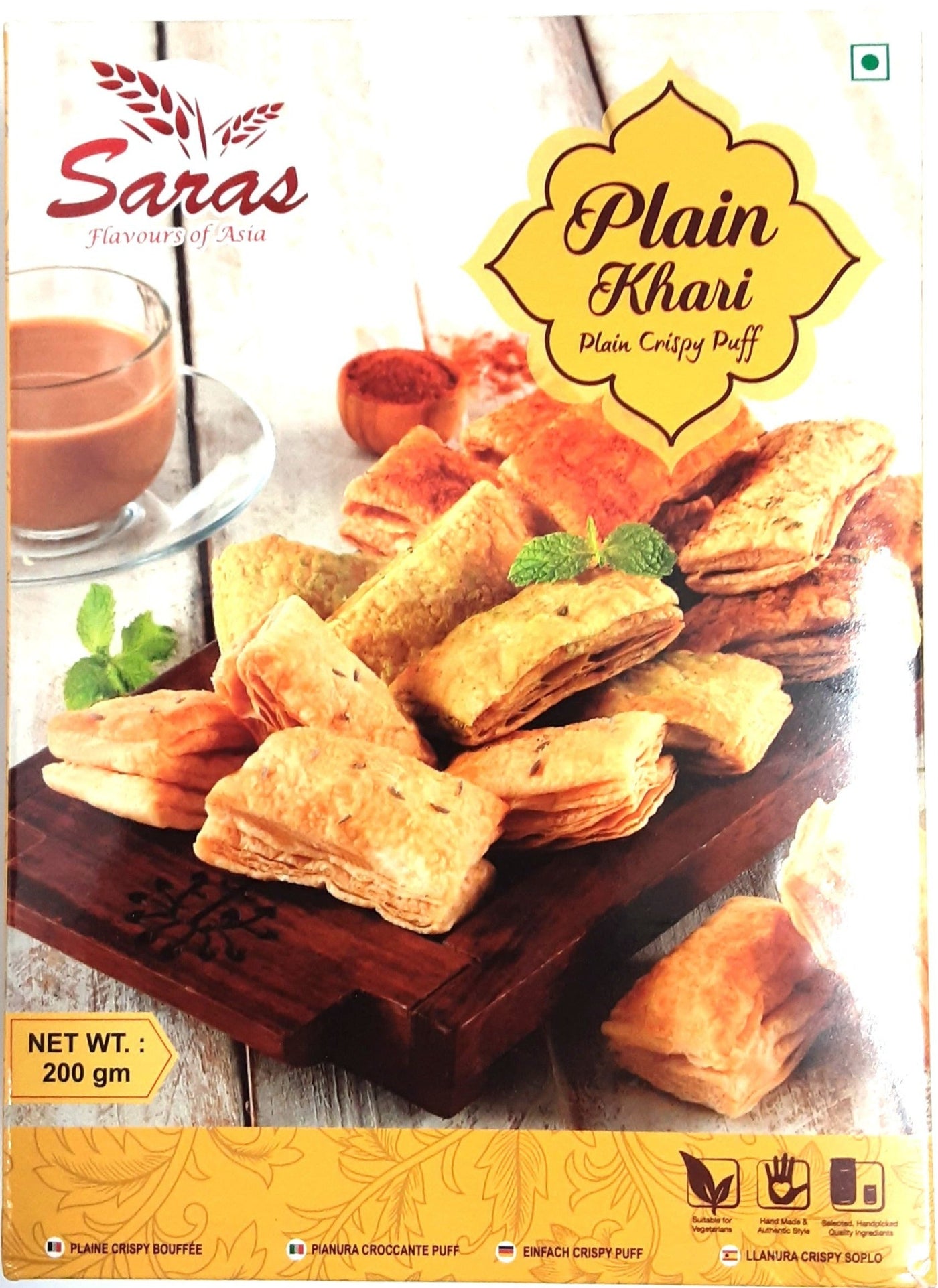 Saras Plain Khari 200g