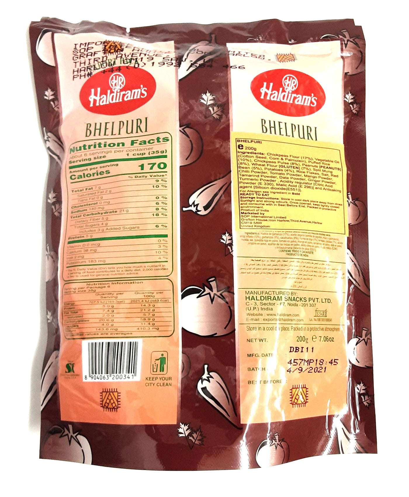 Haldirams Bhelpuri 200g PM - Image 2