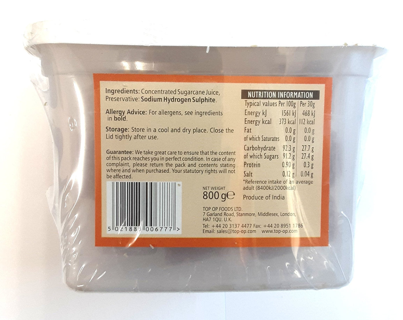 Top Op Jaggery Cubes 800g - Image 2