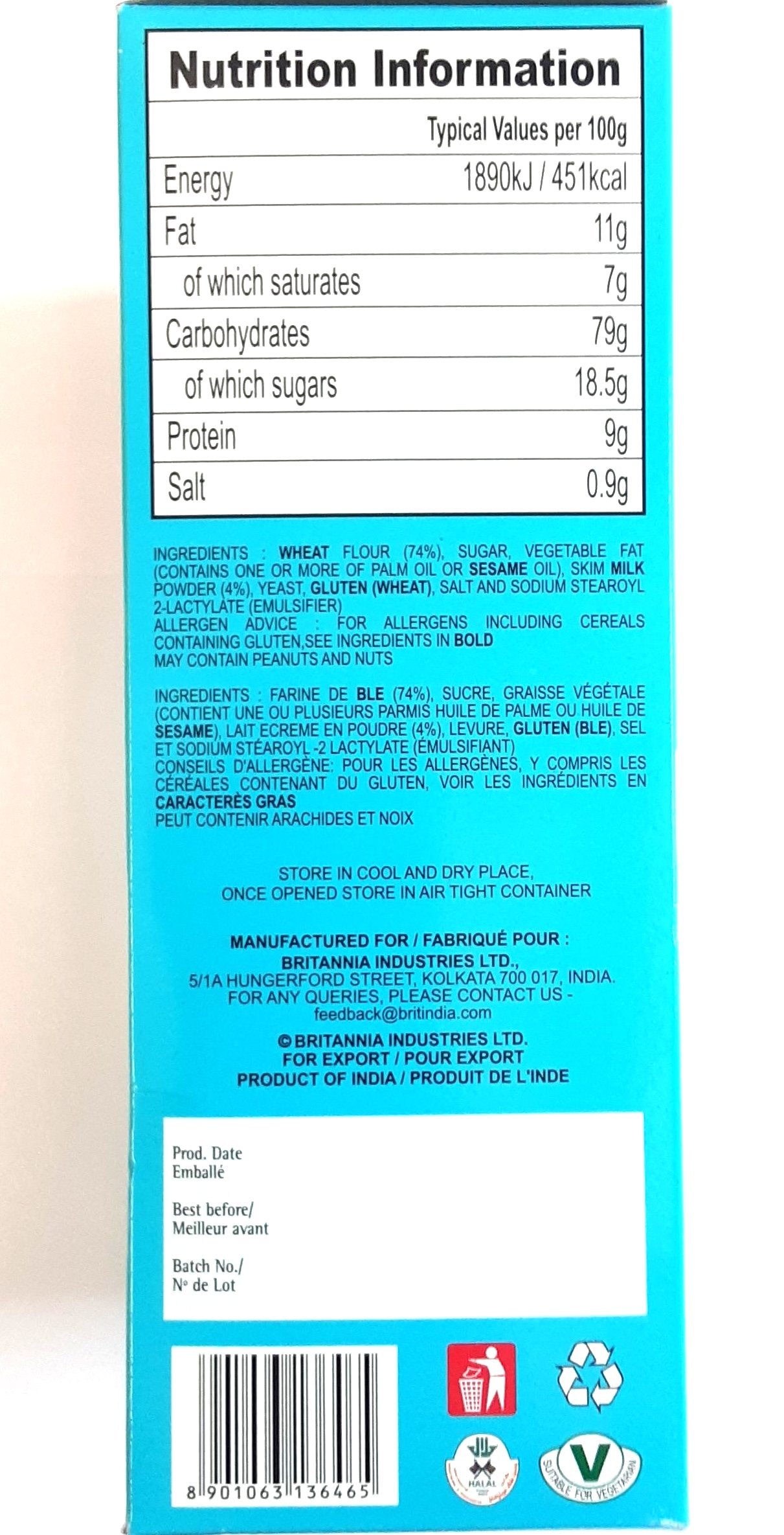 Britannia Milk Rusk 560g PM - Image 2