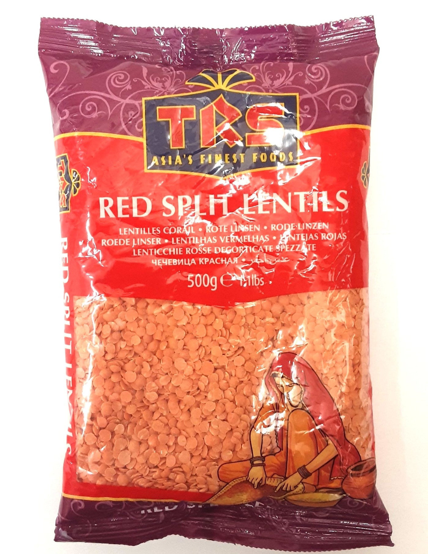 TRS Lentils Red Split Dall 500g