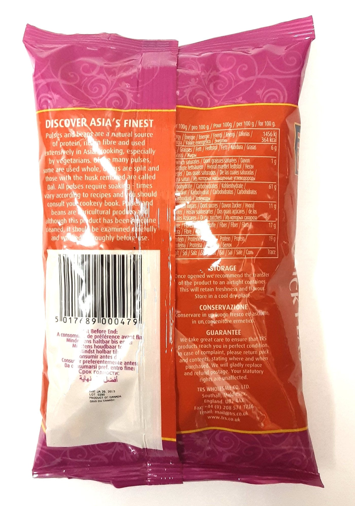 TRS Chick Peas White Chana 500g - Image 2