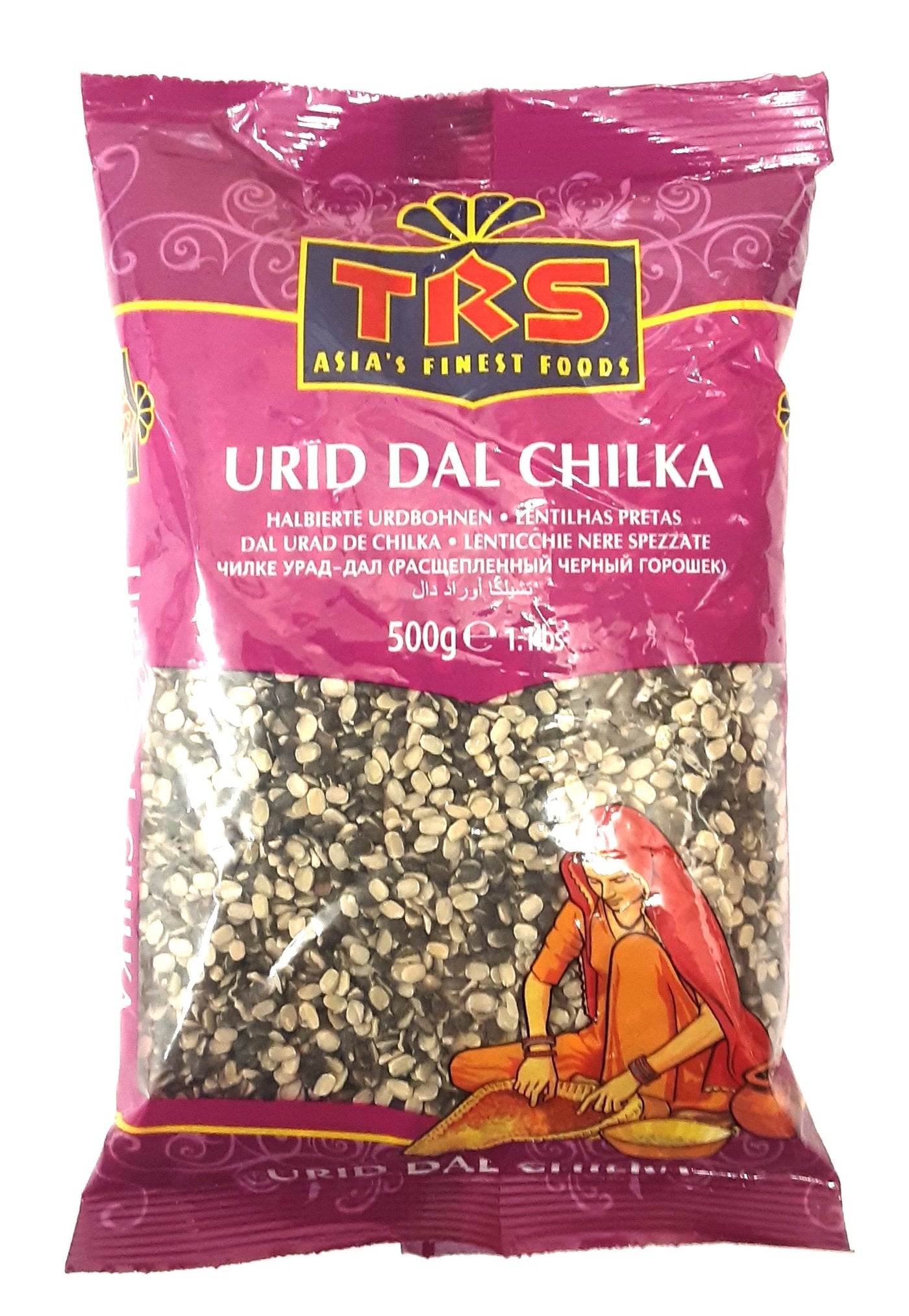 TRS Lentils Urid Dall Chilka 500g