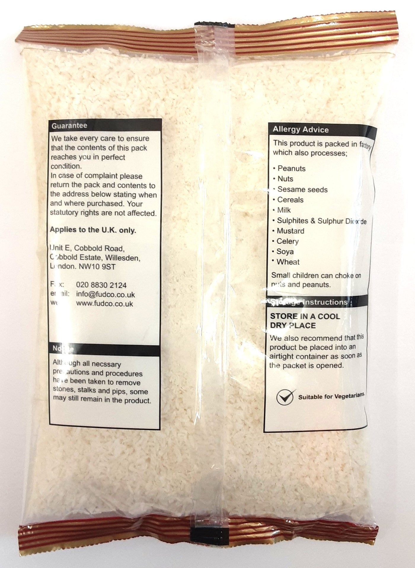 Fudco Desiccated Coconut Medium 250g - Image 2