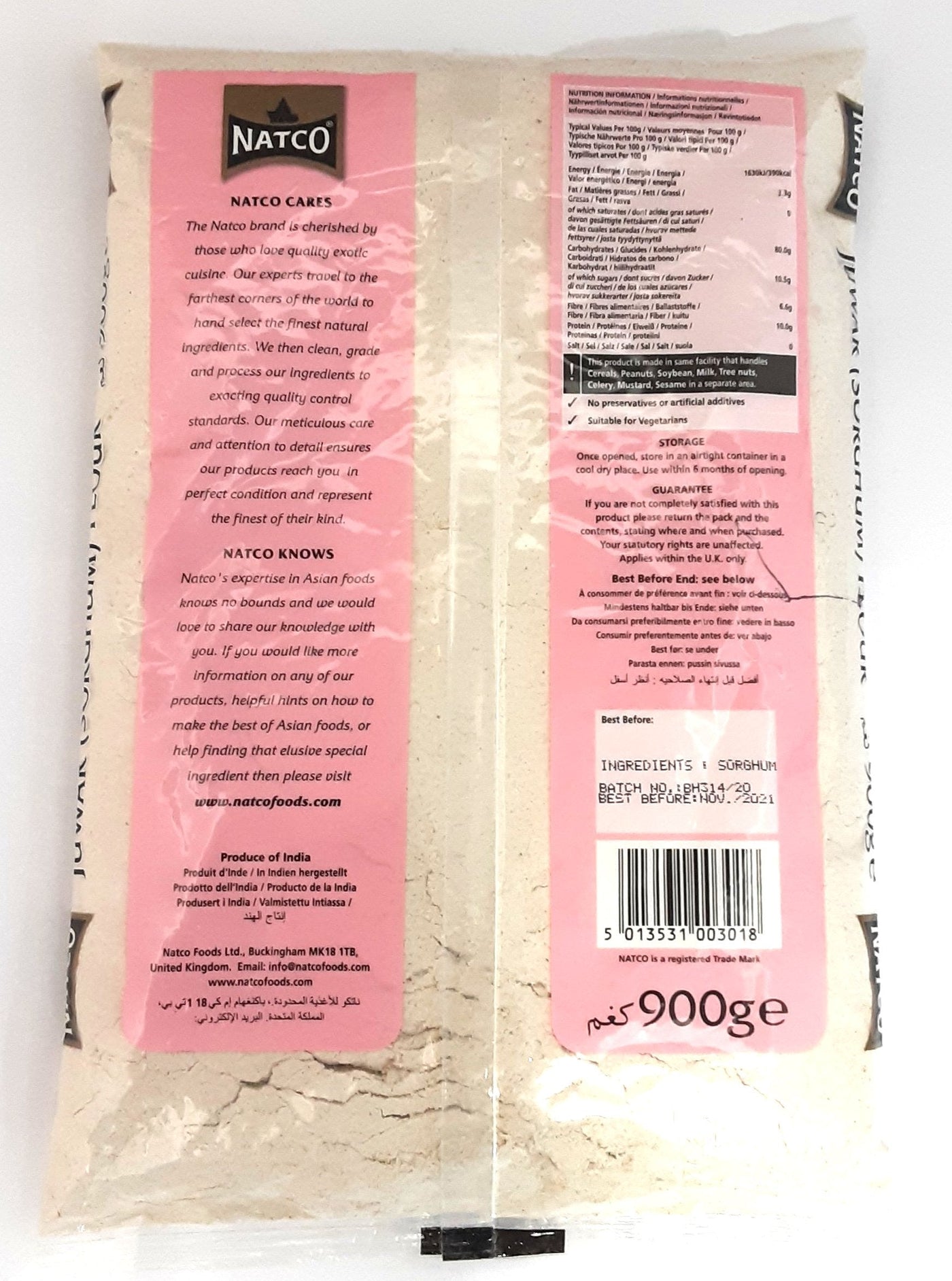 Natco Juwar Flour 900g - Image 2
