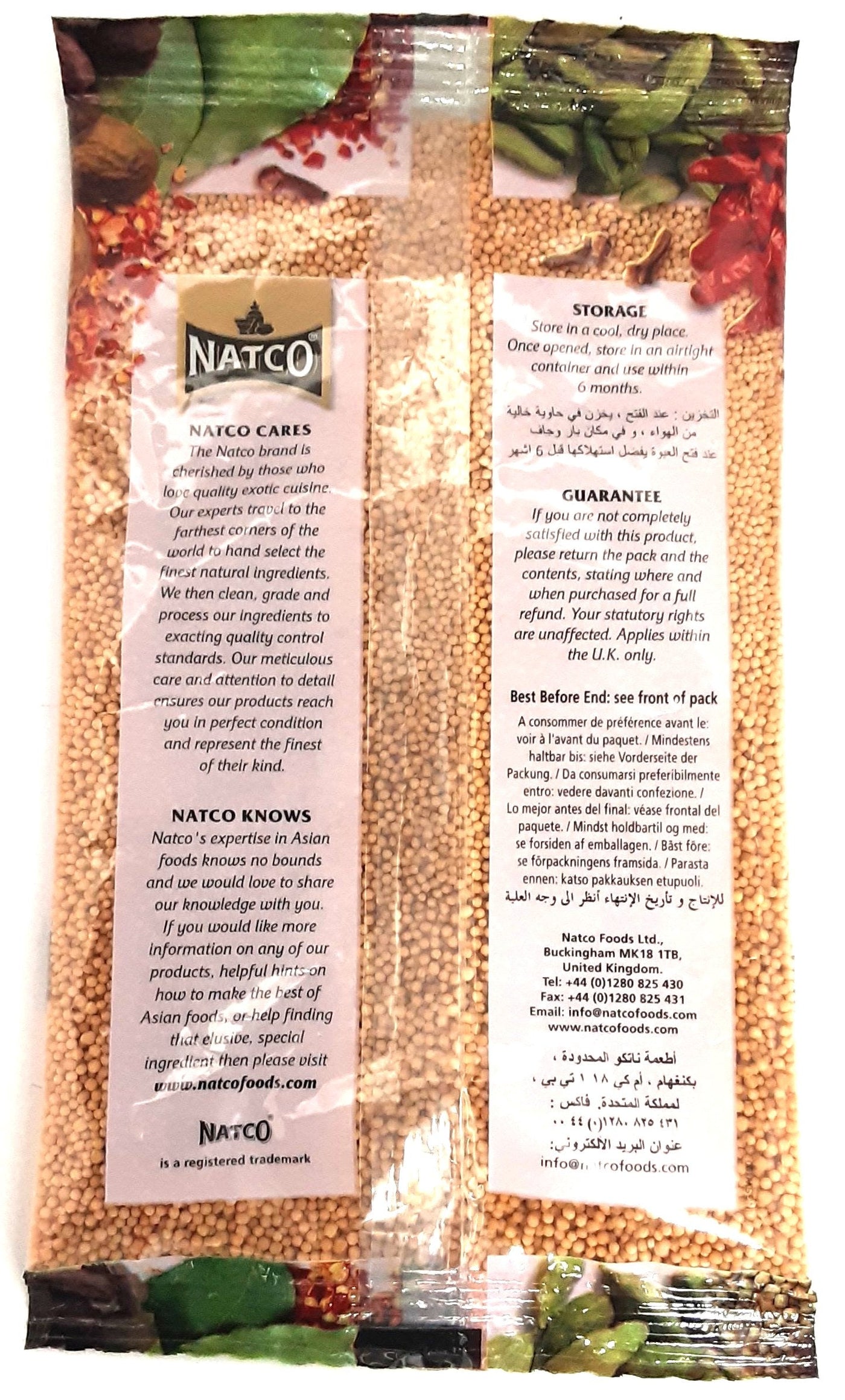 Natco Mustard Yellow Seeds 100g - Image 2