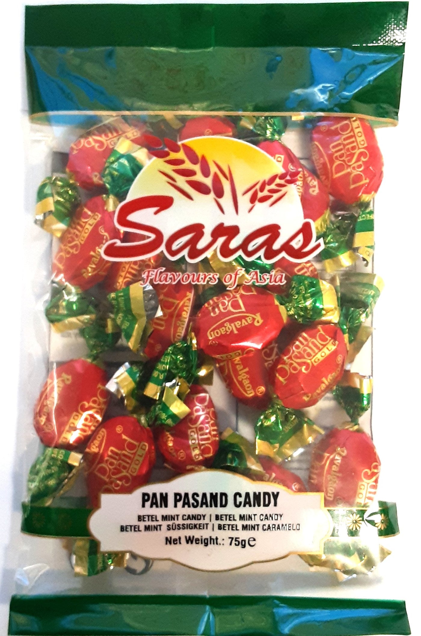 Saras Candy Pan Pasand 75g