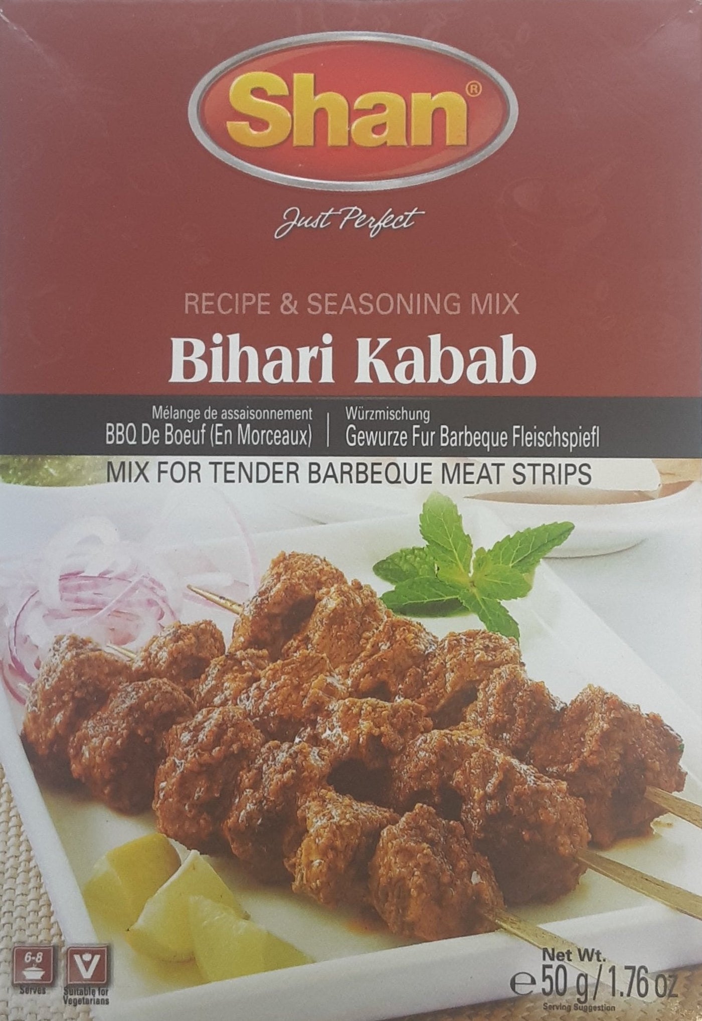 Shan Masala Bihari Kabab 50g Mix & Match Any 2 For £2.60