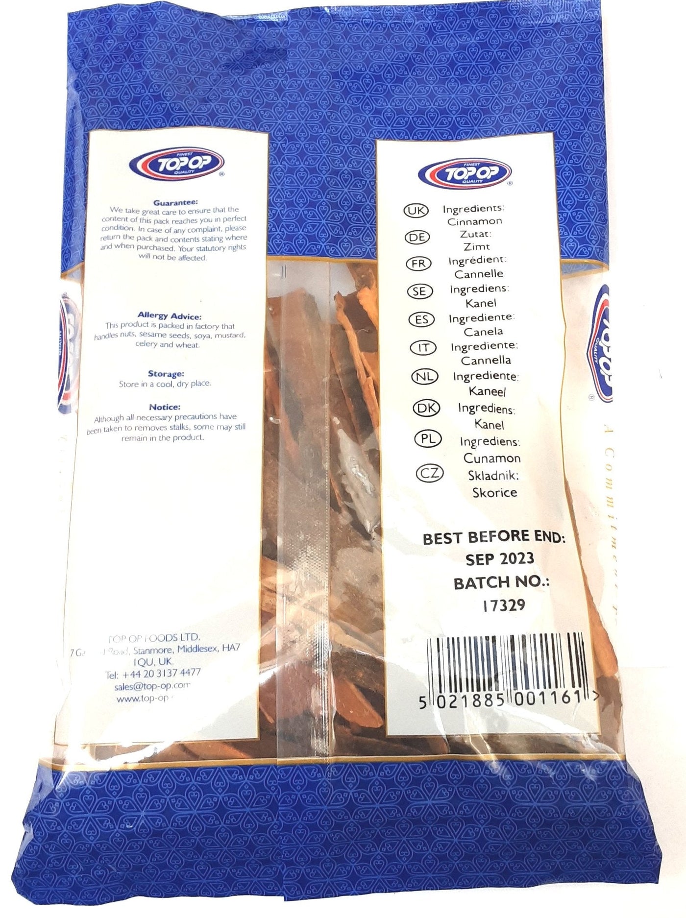 Top Op Cinnamon Sticks 200g - Image 2
