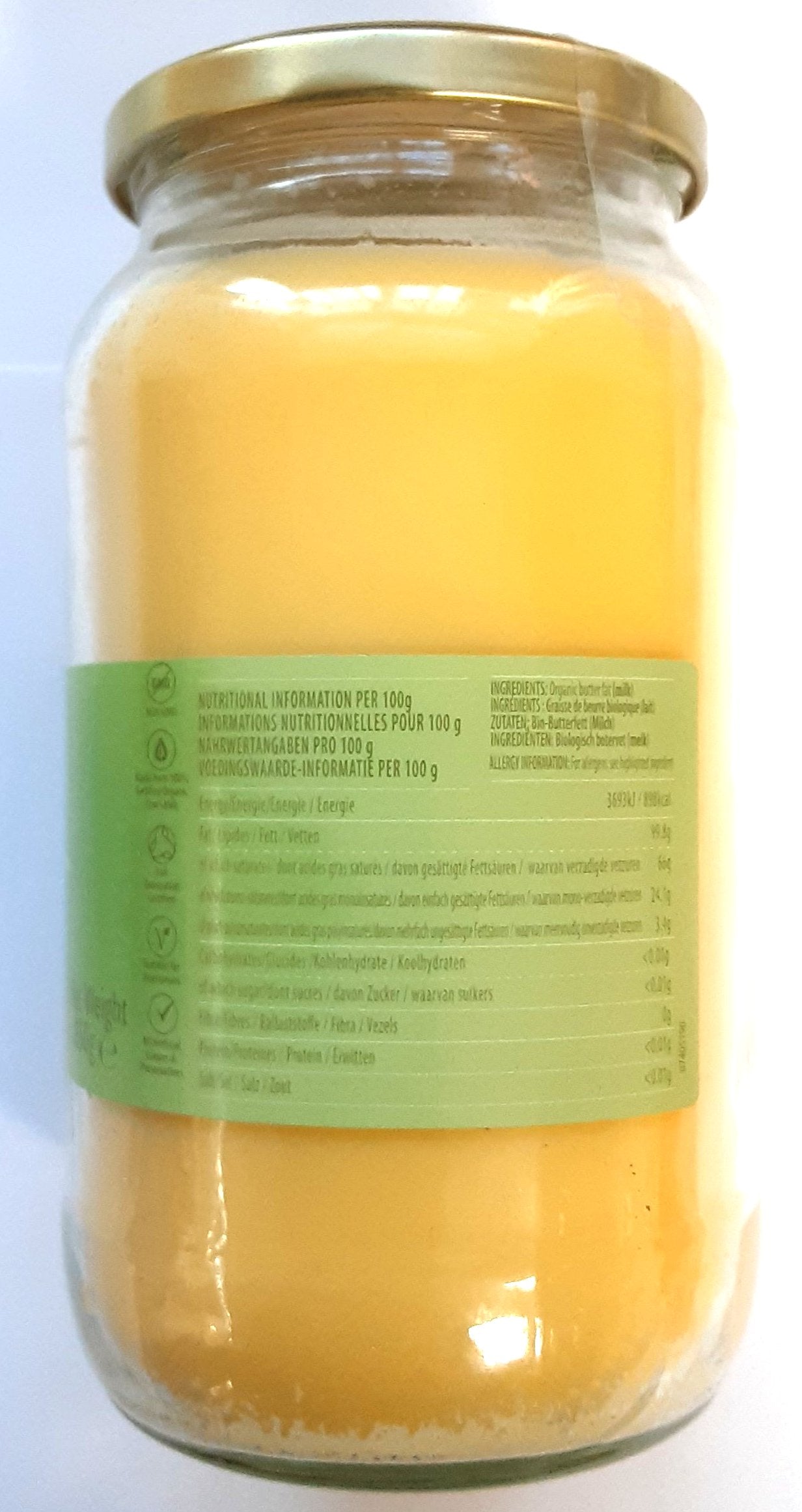 Dabur Organic Ghee 850g - Image 2