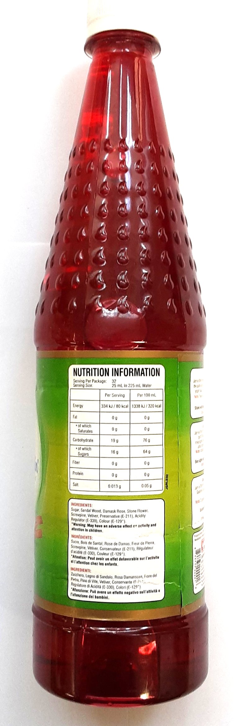 Qarshi Jam E Shirin Syrup 800ml - Image 2