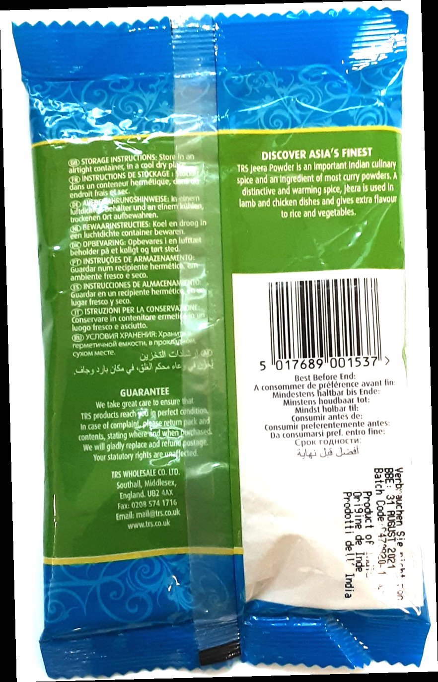 TRS Cumin Jeera Ground Powder 100g - Image 2