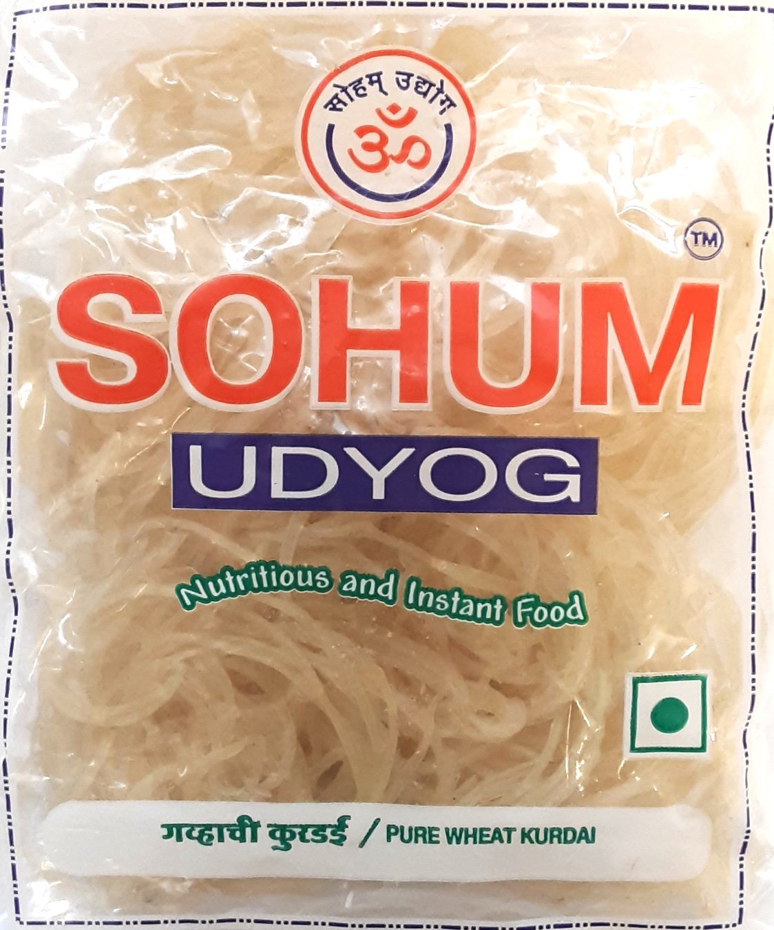 Sohum Pure Wheat Kurdai 200g