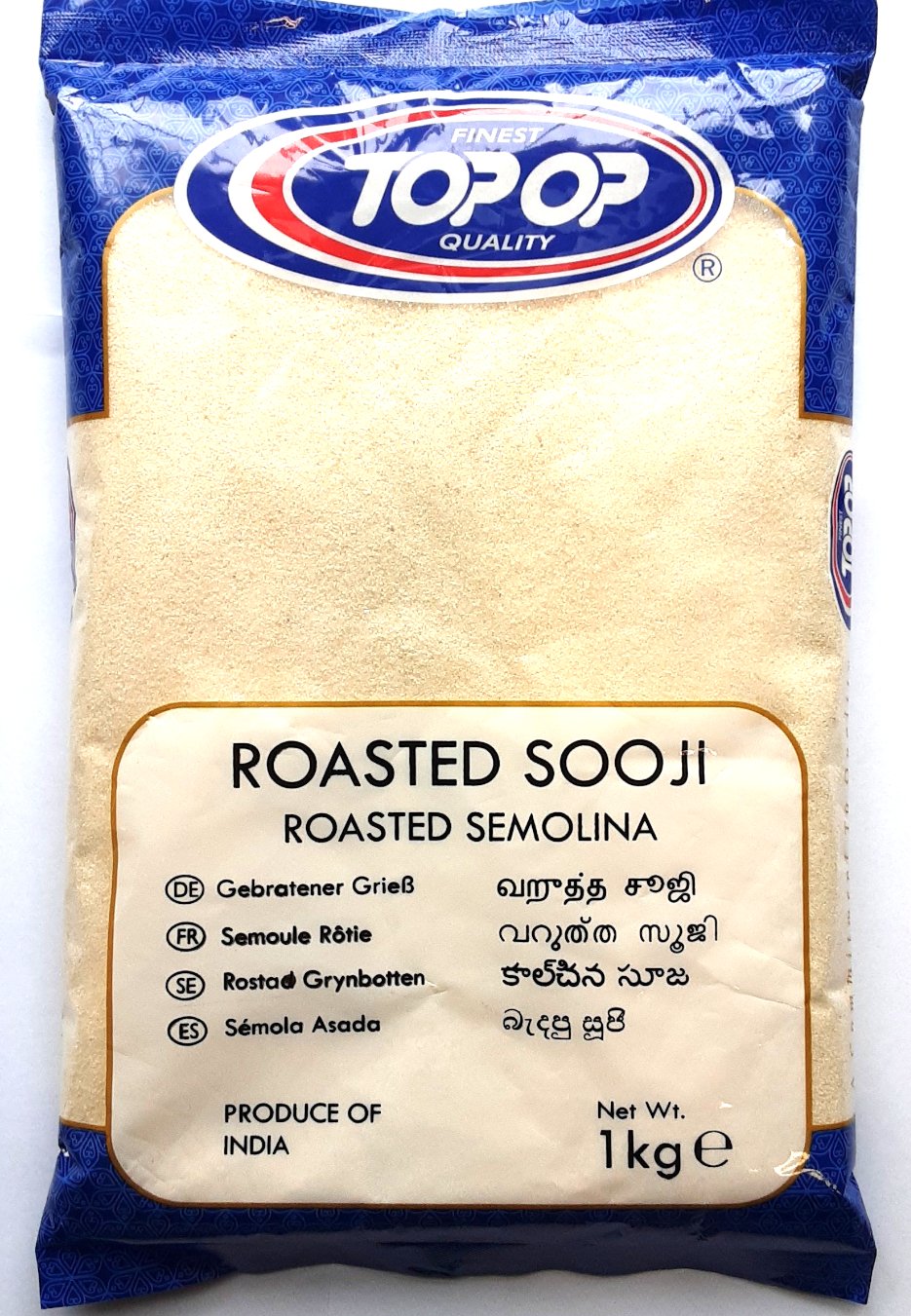 Topop Semolina Suji Roasted 1kg
