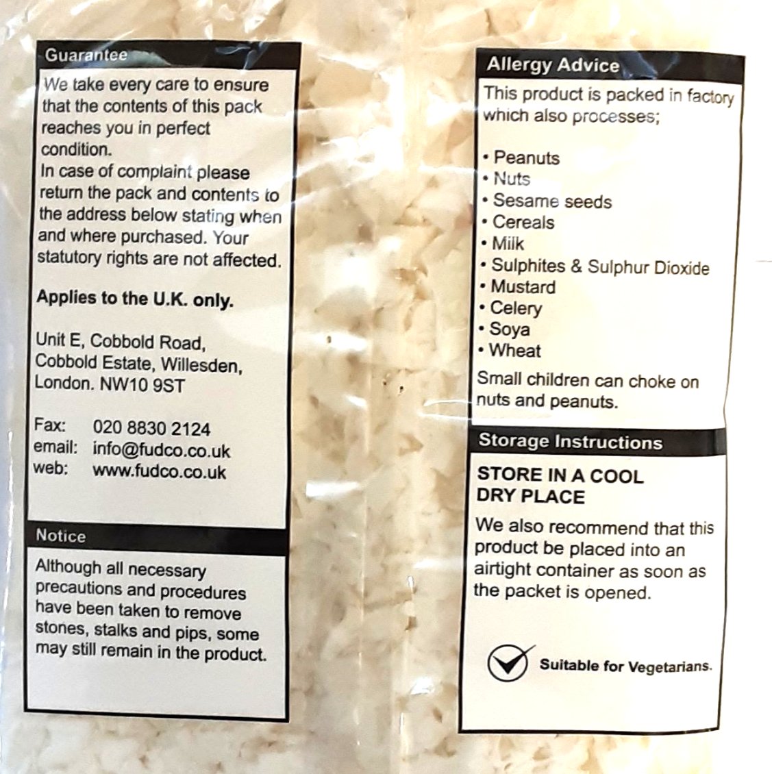 Fudco Coconut Chips 150g - Image 2