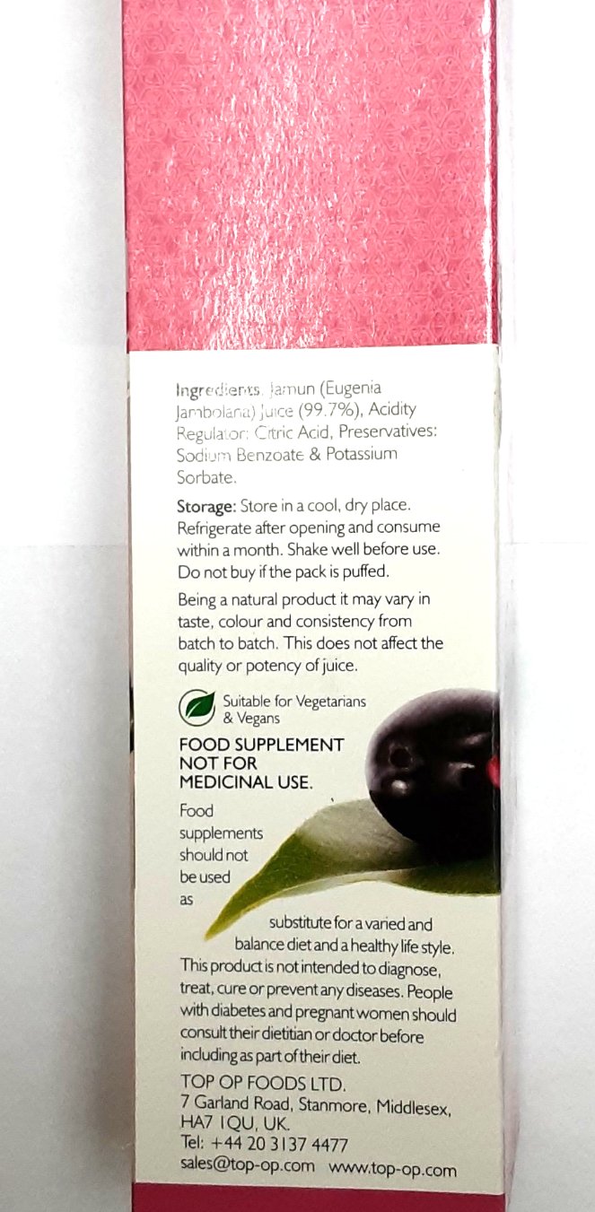Top Op Jamun Juice 500ml - Image 2