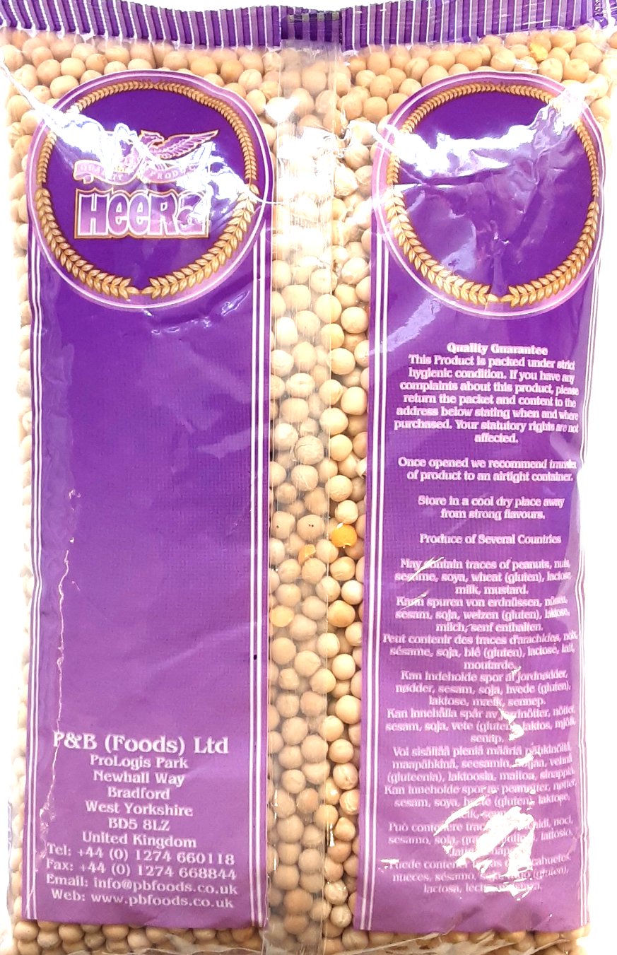 Heera Whole Yellow Peas Vatana 2kg - Image 2