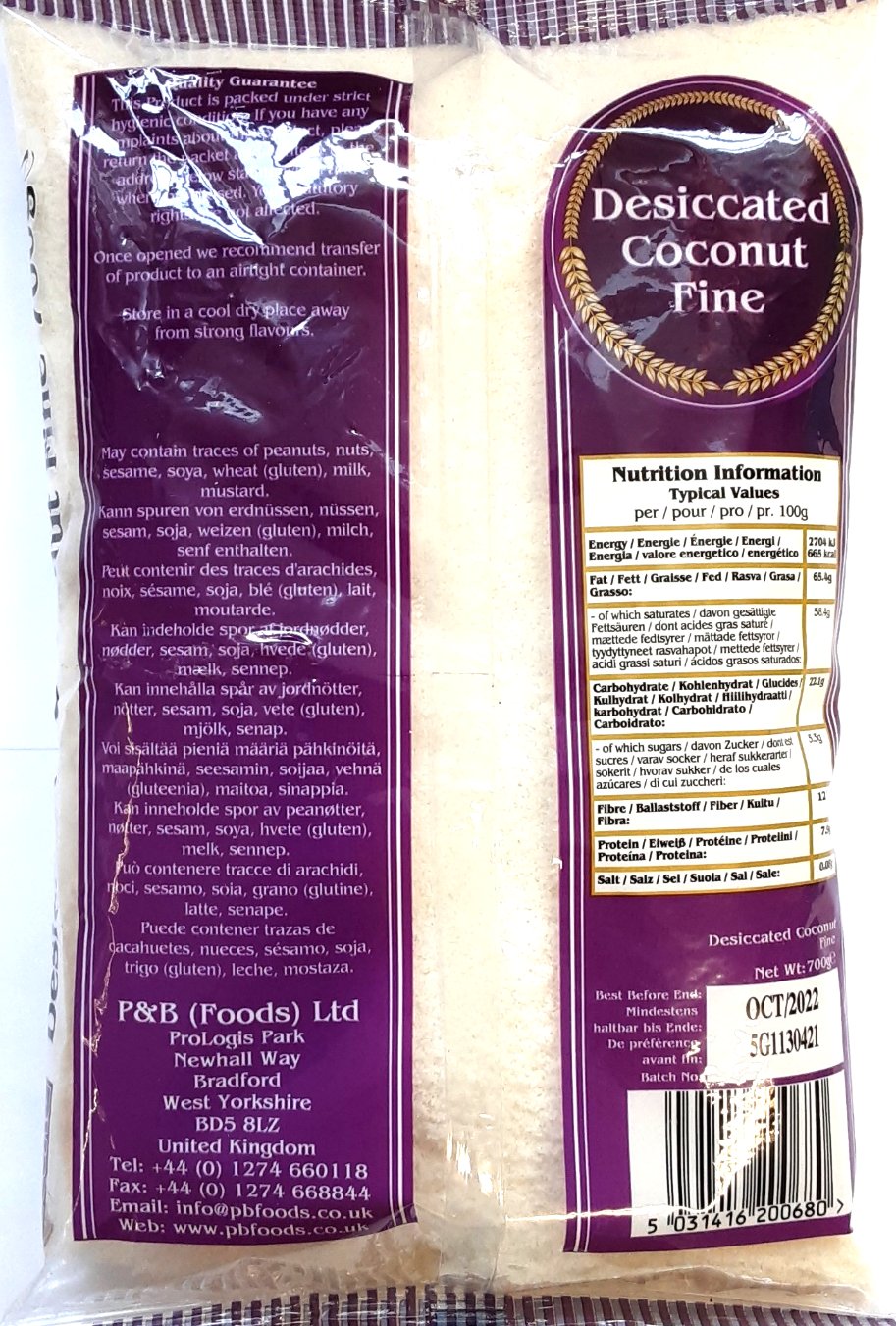 Heera Desiccated Coconut Fine 700g - Image 2