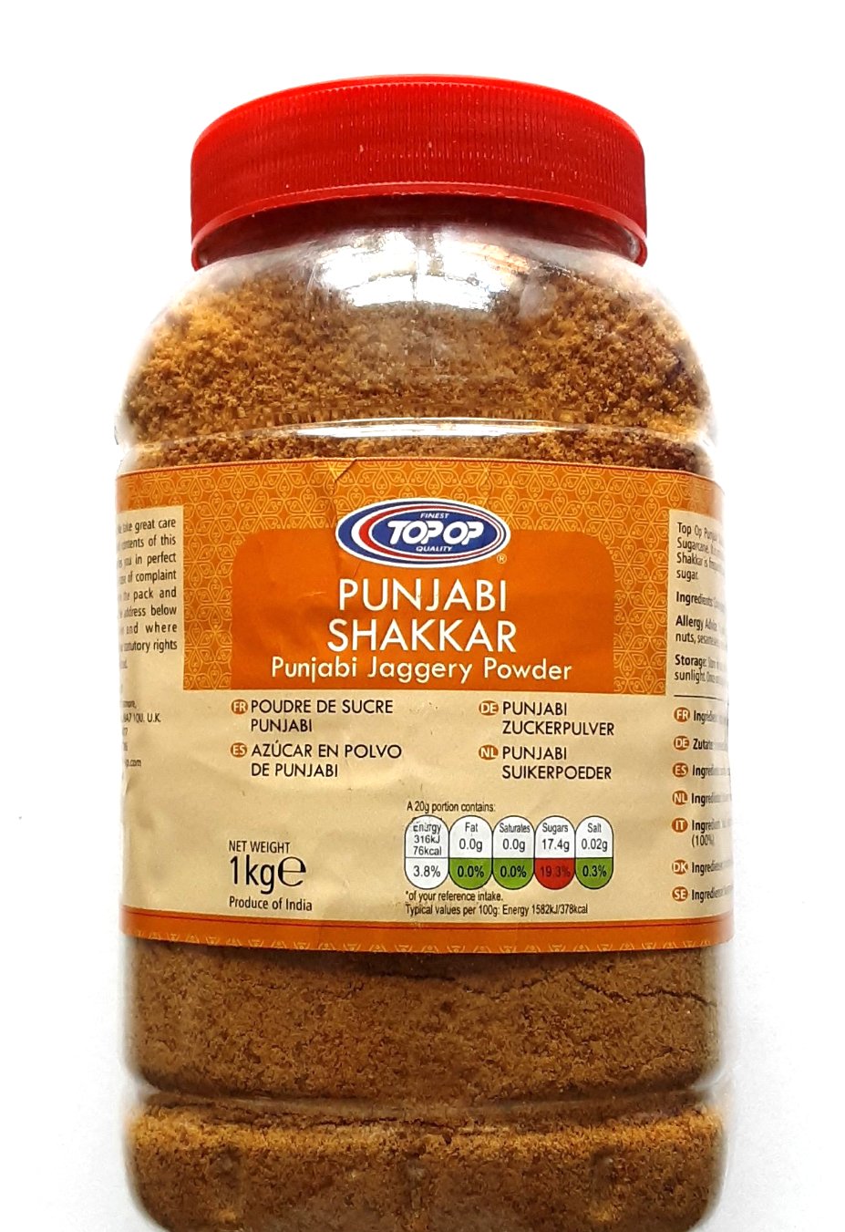 Top Op Jaggery Powder Shakkar Punjabi 1kg