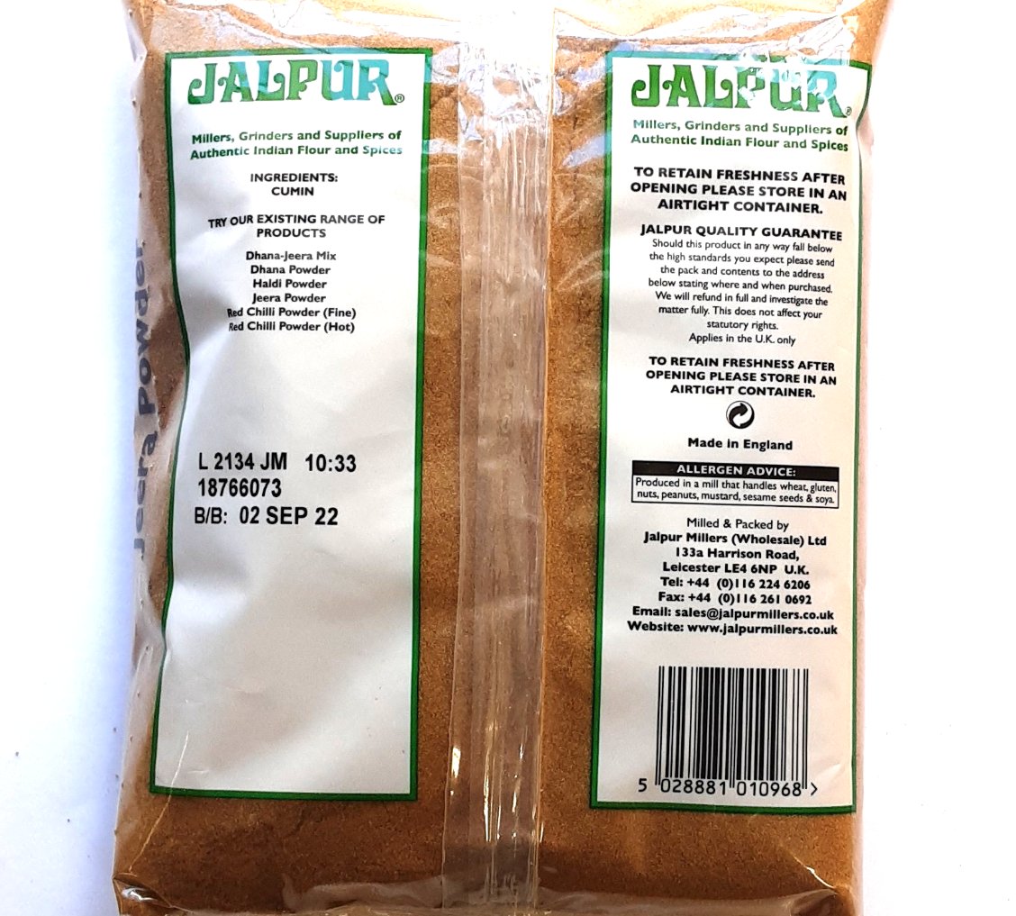 Jalpur Cumin Powder Jeera 500g - Image 2