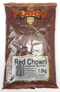 Fudco Beans Red Chowri Abzuki 1.5kg