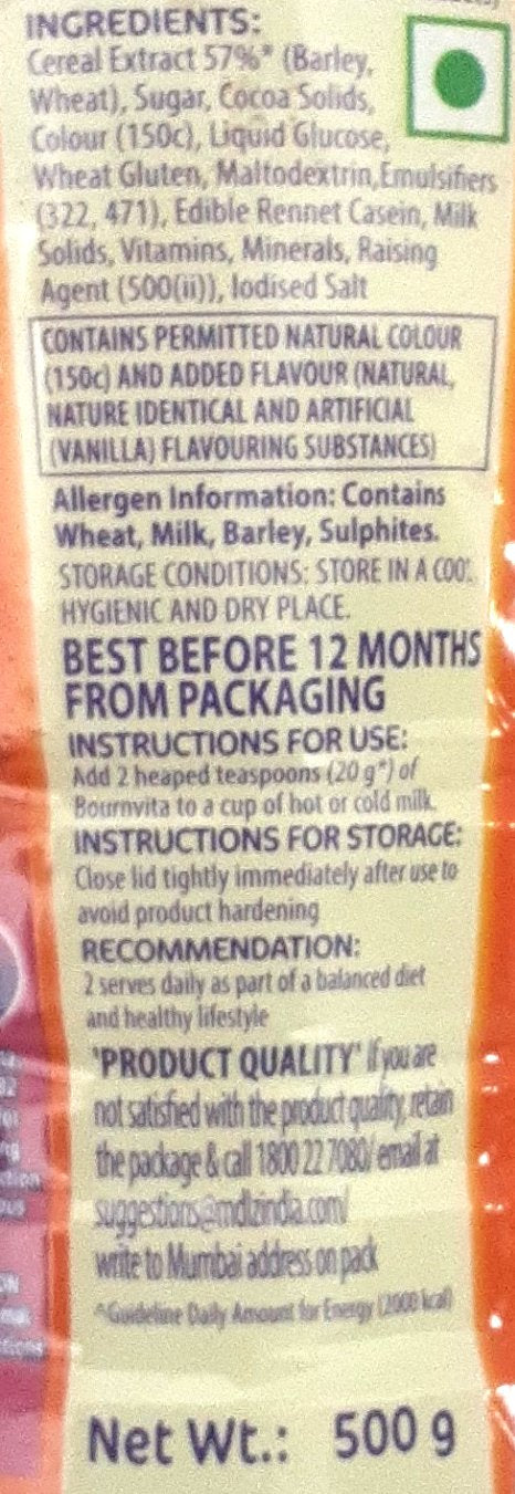 Bournvita 500g - Image 2