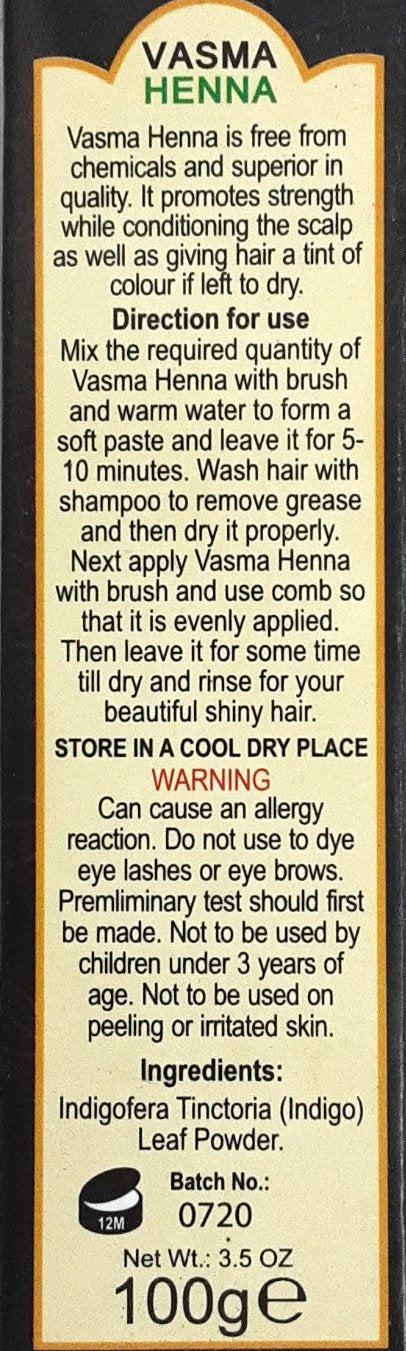 Top Op Vasma Henna 100g - Image 2