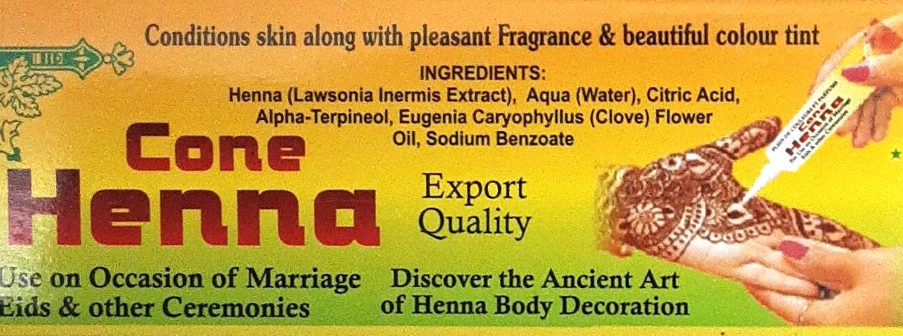 Top Op Cone Henna 40g