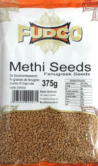 Fudco Methi Fenugreek Seeds 375g