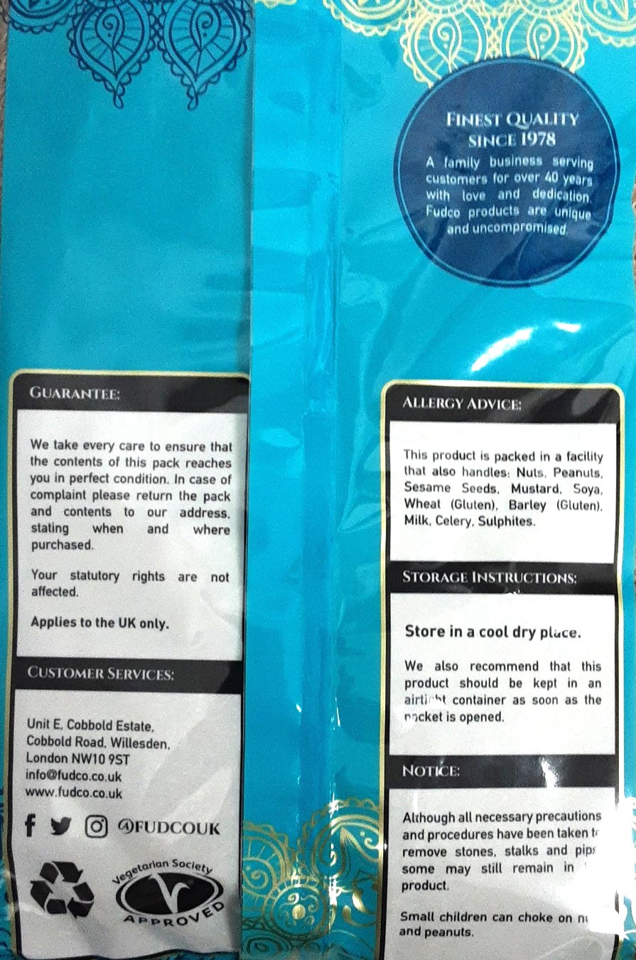 Fudco Cumin Seeds Jeera Whole Pure Indian 800g - Image 2
