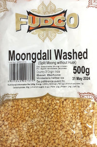 Fudco Lentils Moong Dall Washed 500g