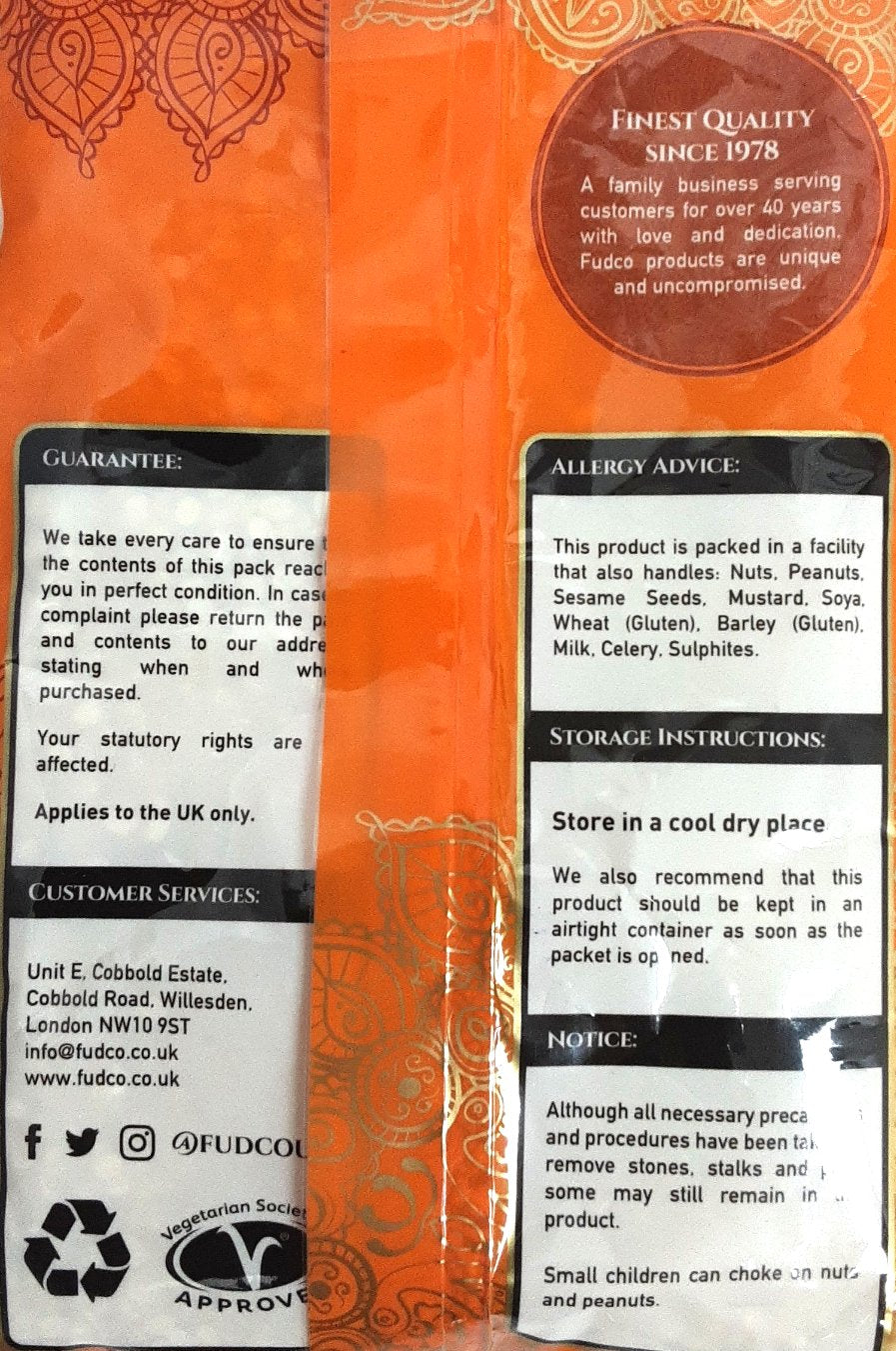 Fudco Lentils Moong Dall Washed 500g - Image 2