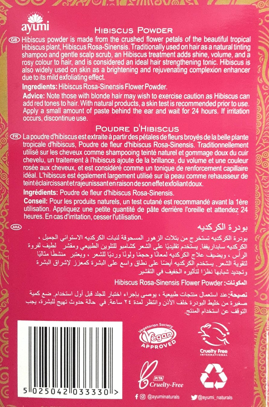 Ayumi Hibiscus Powder 100g - Image 2