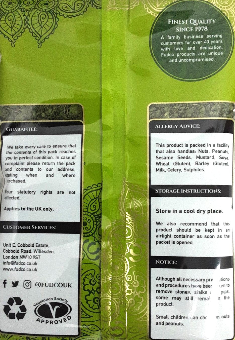 Fudco Kasuri Methi 50g - Image 2