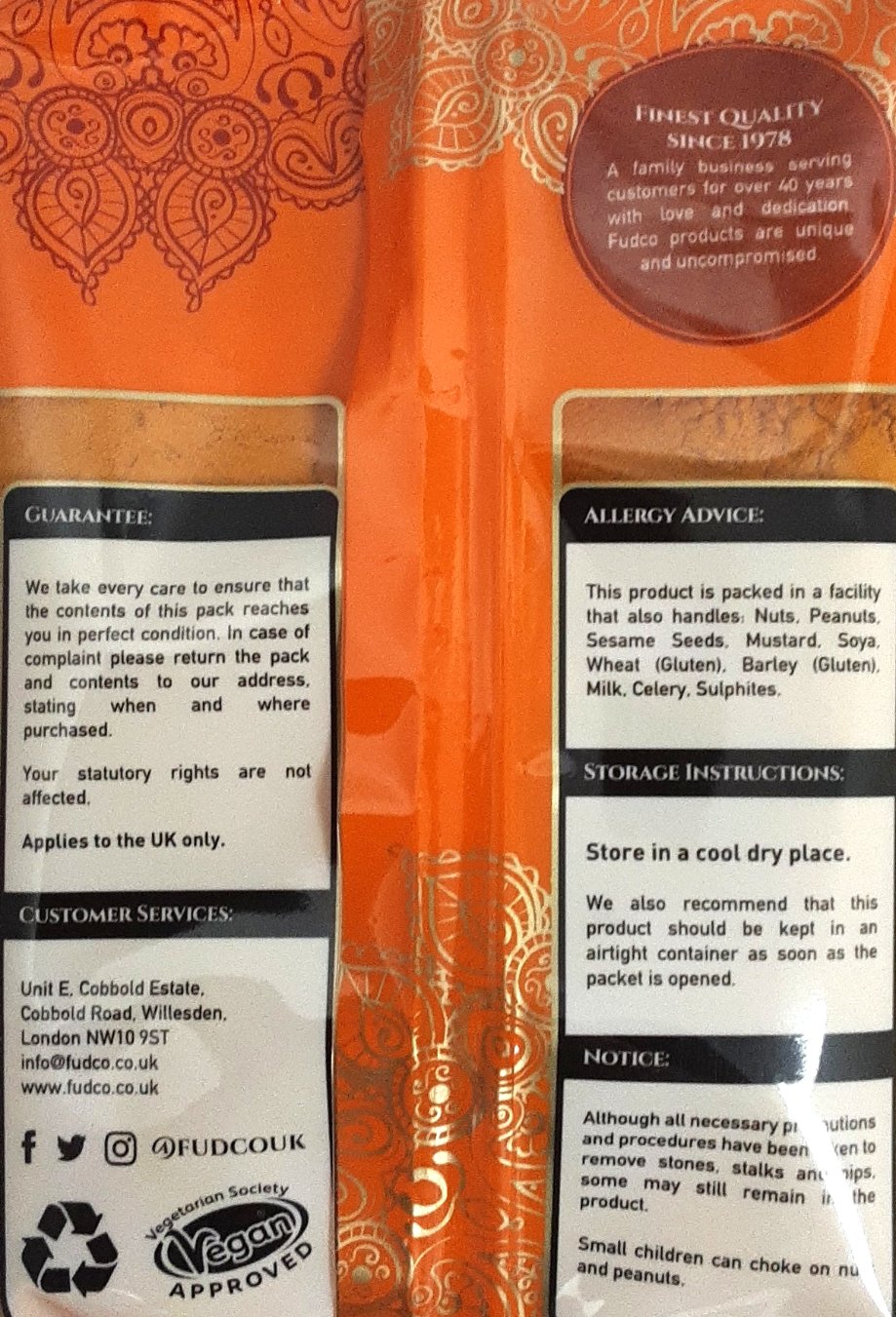Fudco Haldi Turmeric Powder Rajapuri 100g - Image 2