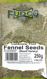 Fudco Fennel Seeds Sounf Variary Luknov Thin 250g