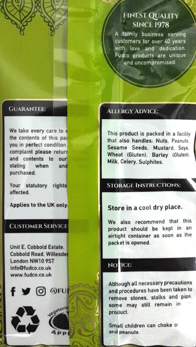 Fudco Fennel Seeds Sounf Variary Luknov Thin 250g - Image 2