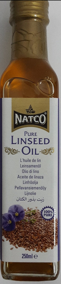 Natco Oil Linseed Pure 250ml