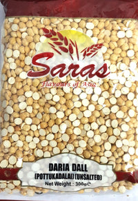 Saras Daria Dall Unsalted 300g