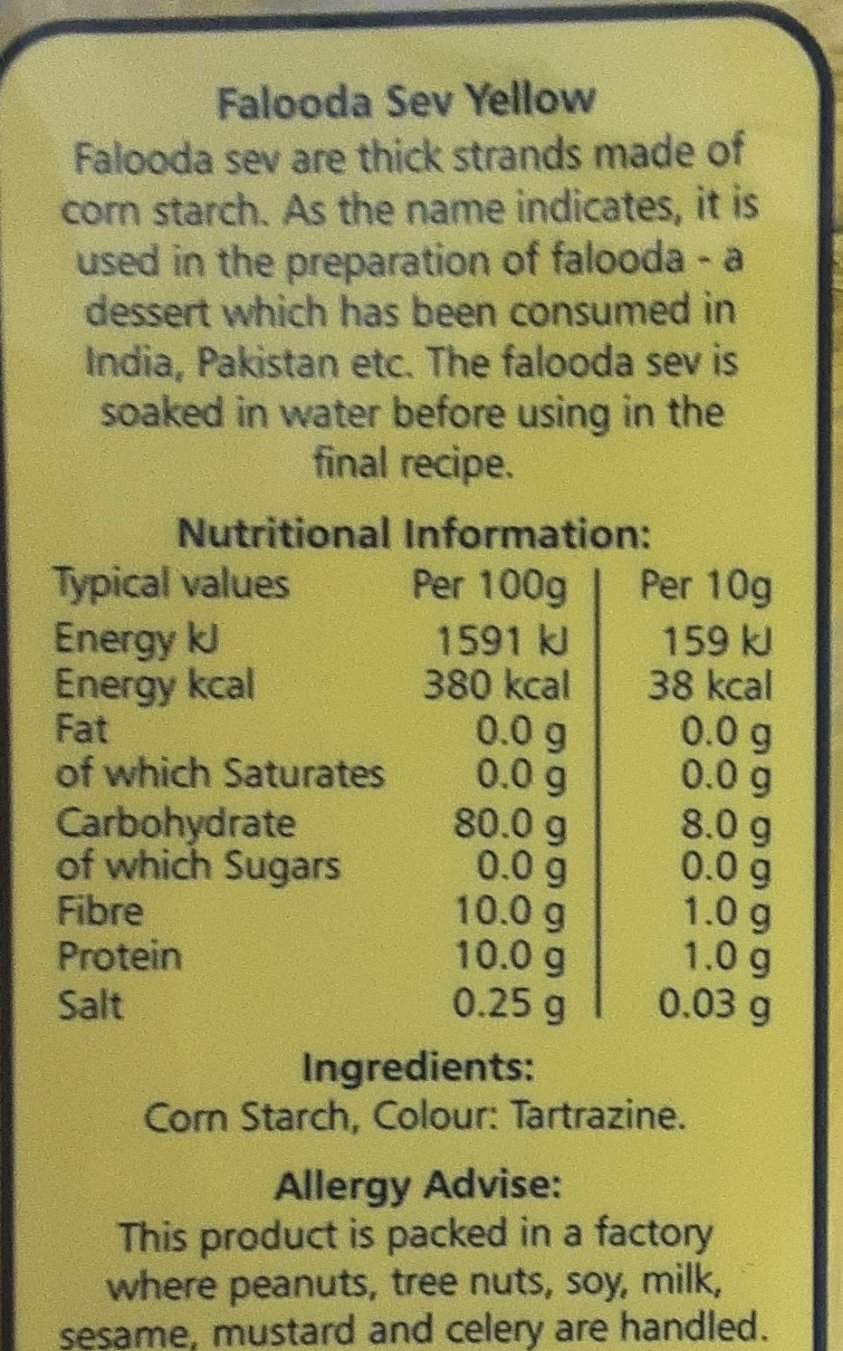 Top Op Falooda Sev Yellow 100g - Image 2