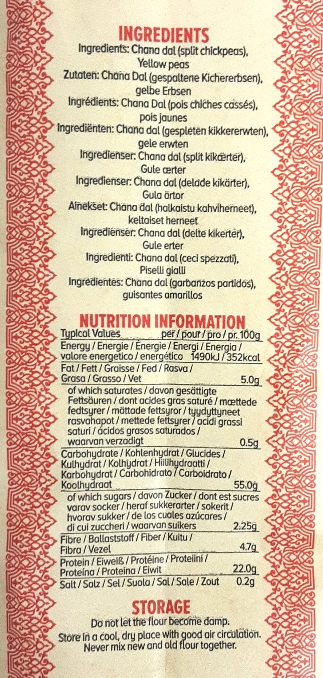 Balah Gram Flour Besan 2Kg - Image 2