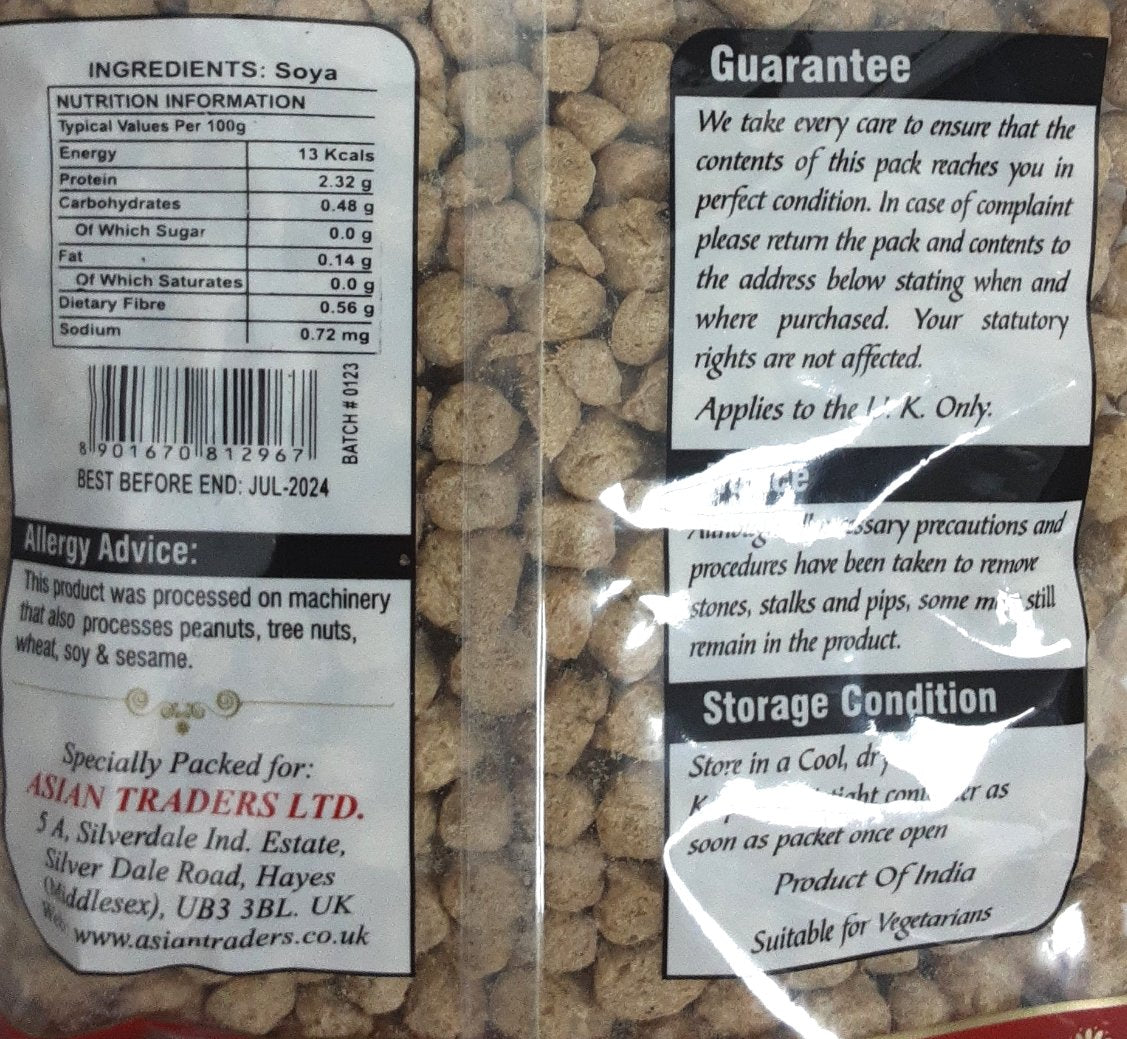 Saras Soya Chunks Mini 250g - Image 2