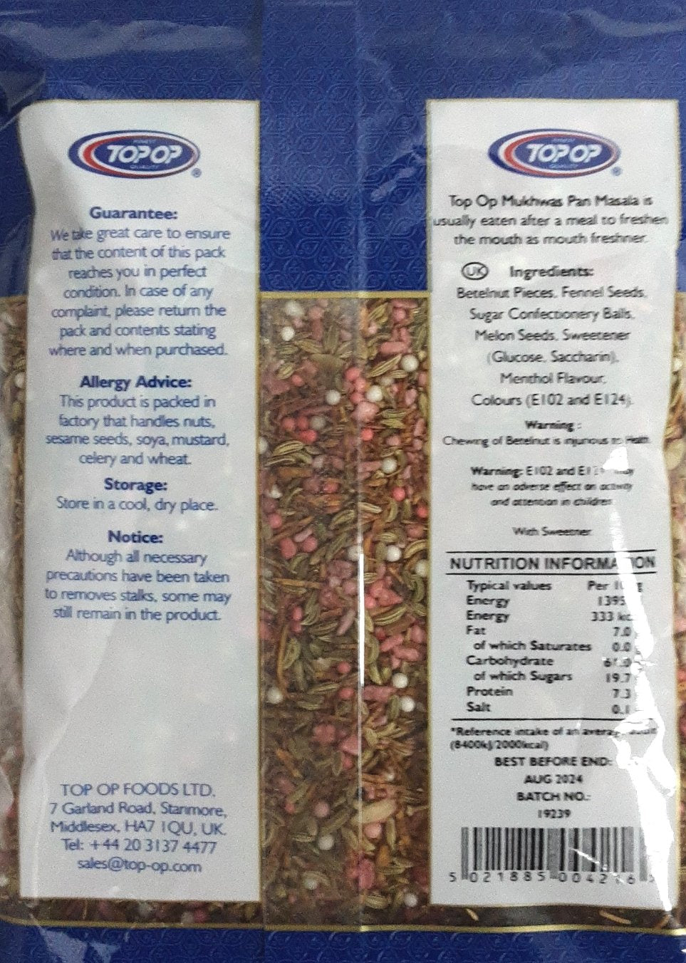 Top Op Mukhwas Pan Masala 300g - Image 2