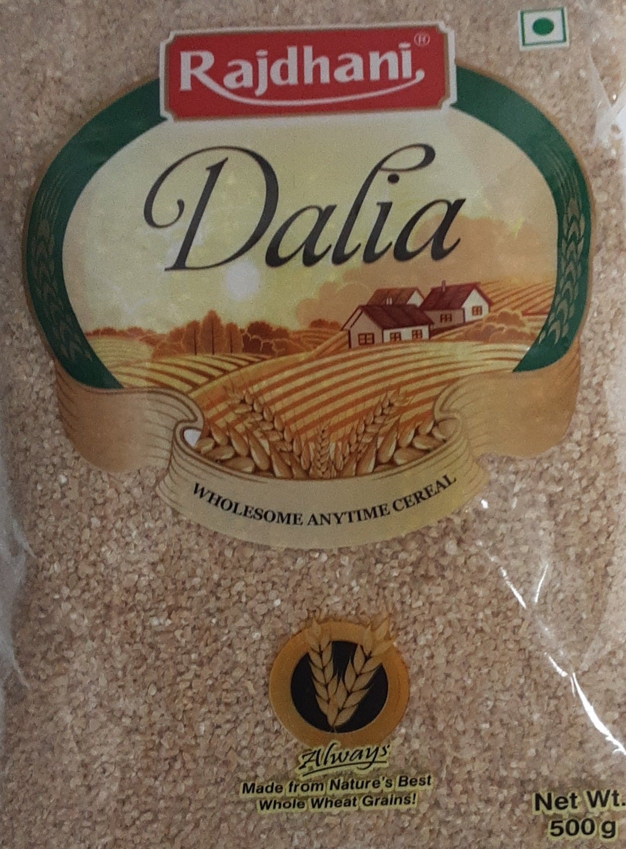 Rajdhani Desi Dalia Whole Crushed Wheat Lapsi 500g